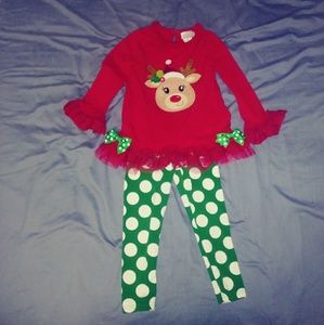 Emily Rose Christmas Outfit Girls Size 5